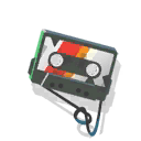 grey cassette