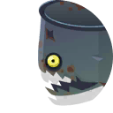 burned potfish